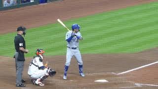 Chris Taylor at bat...Dodgers vs. Astros...5/26/21