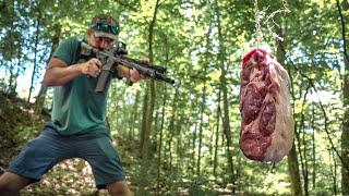 AR-15 vs MEAT & BONE 