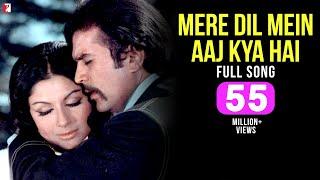 Mere Dil Mein Aaj Kya Hai | Full Song | Daag | Rajesh Khanna, Sharmila Tagore | Kishore Kumar