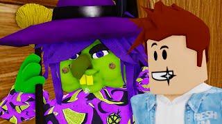 Побег Кида от Злой Ведьмы  ESCAPE EVIL WITCH SCARY OBBY Roblox