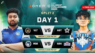 [EN] Split 2 – Day 1 || OMEN VALORANT Challengers South Asia 2025 #VCSA2025