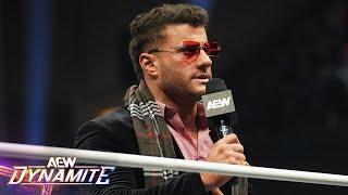 MJF wants to make things explicitly clear! 1/22/25 AEW Dynamite