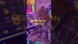 Counting My Winnings @ProfDavidJDelosReyes #winnings #valleyviewcasino  #slots