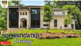 See Inside this Sophisticated Luxury Home for Sale in Sandy Springs GA