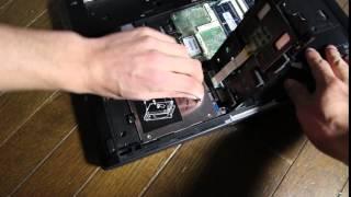 hp 8560w or 8570w HDD Replacement Reassembly (8570w MXM upgrade part 14)