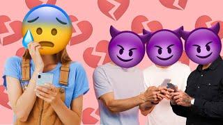 Estoy espiando a mi novio en un chat de puros hombres | Historias de Texto