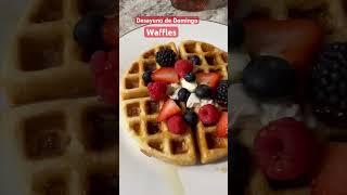Waffles #nostalgia  #ideas #food #waffles #desayunosaludable