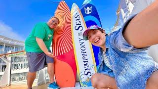 A Very Childish Day Onboard Symphony of the Seas! Exploring Ship Activities & Hiro AquaShow!