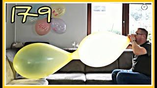 179 - b2p balloon experiment 2 x 22"x35" - blow to pop