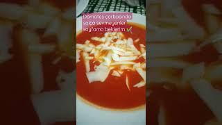 Domates çorbası  حساء الطماطم #food #çorbatarifi