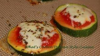 Zucchini Pizza Bites Appetizer Recipe