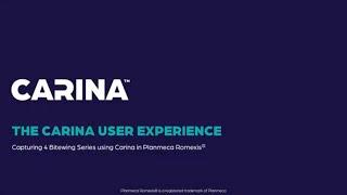 The Carina User Experience in Planmeca Romexis