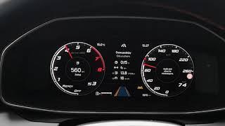 Seat Leon FR 2020 1.5 eTSI mild hybrid DSG 150 HP 0-100 acceleration