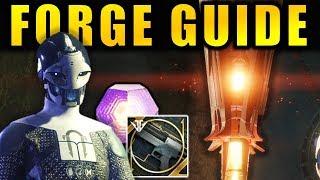 Destiny 2: FORGE & ADA-1 GUIDE! | Craft Powerful Weapons! | Black Armory