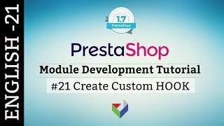 EN021 - Custom hook in PrestaShop |  PrestaShop Module Development Tutorial English