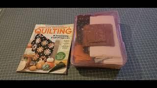 Weekend Sewing vlog: working on 2 quilts from American Patchwork & Quilting Magazine.