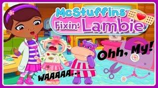  Doc McStuffins Fixing Lambie  Disney Junior Pet Vet Game for Kids