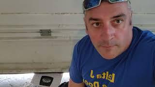 Garage Door "How To" proper way to weigh your door #diy #tutorial #diyproject