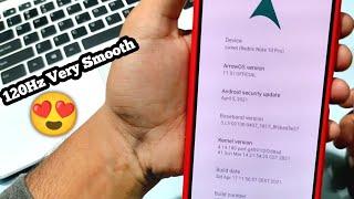 Arrow OS For Redmi Note 10 Pro/ Pro Max | Installation & Review | 120hz Very Smooth 