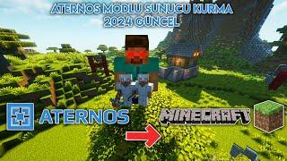 MINECRAFT SUNUCU KURMA | ATERNOS MODLU SUNUCU KURULUMU #aternos #minecraft #keşfet