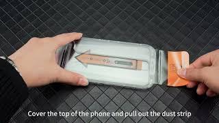 MRGLAS iPhone 15 Series Screen Protector Installation Tutorial