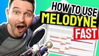 Melodyne Tutorial - How To Use Melodyne FAST