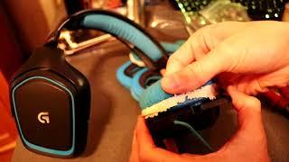 How to Replace Logitech G430 Headband & Earpads Cushion