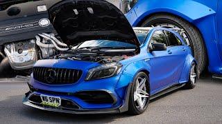 This 465BHP *WIDEBODY* A45 AMG is CRAZY!