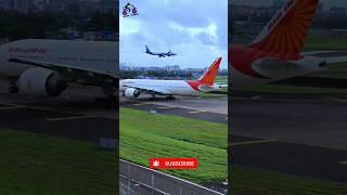 Air India Boeing Take Off From Mumbai Airport