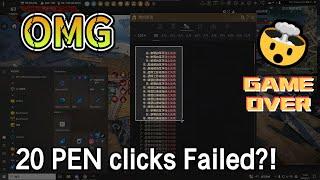 BDO Enhancement clips part 2 ---- 20 PEN clicks failed????