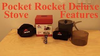 What features does this camping stove have? | MSR Pocket Rocket Deluxe Stove Review Part 1