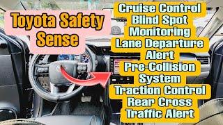 TOYOTA SAFETY SENSE II FORTUNER Q SAFETY FEATURES