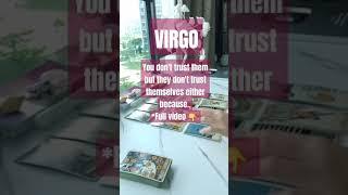 They don't trust themselves either #tarot #virgo #love #relationship #zodiac