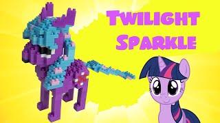 My Little Pony Building Blocks "Twilight Sparkle"!! Step By Step Tutorial