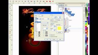 Vector Fire Effect in CorelDRAW