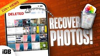 How to Recover Deleted Photos from iPhone (2024 Guide)