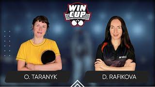 08:00 Olena Taranyk - Diana Rafikova 07.11.2024 WINCUP Women Professional. TABLE 1