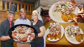 Cooking a Tasty Seafood Salad on the Stove! | Country Life