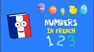  French 1 to 10 children's song | Learn French for kids