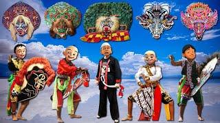 UPIN IPIN BERMAIN BARONGAN DEVIL, REOG PONOROGO