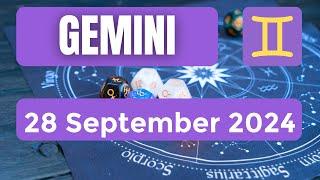 Gemini horoscope | Gemini Horoscope for Today 28 September 2024