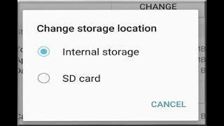 How to make sd card default storage on android phone