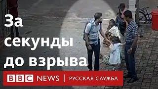 Смертник на Шри-Ланке. Первое видео с камер наблюдения