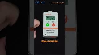 Tutorial of recording the temperature data with Elitech LogEt 260 data logger...#elitech #datalogger