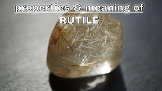 Rutile Meaning Benefits and Spiritual Properties