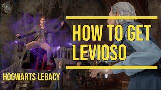 Float your enemies with Levioso. Hogwarts Legacy gameplay. How to get Levioso #hogwartslegacy