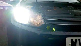 How To Change Low Beam Headlight Bulb To LED VW Golf MK6