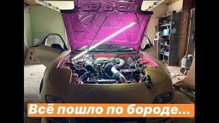 происходит что то непонятное  лёг мотор на поршаке, заплёт с мозгом rx7.  пасхалка в конце