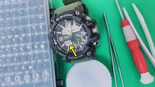 How to replace the battery Casio G-Shock GG-1000