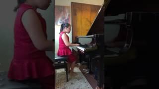 Nie Lihan play "Dussek Allegro" of ABRSM Grade 5 by Wendy Zhao